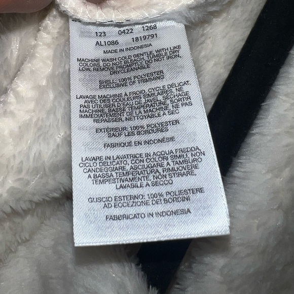 Columbia Fire Side ll Sherpa long full zip size L NWT off white color - Picture 3 of 5